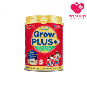 Sữa bột Nutifood Grow Plus đỏ trên 1 tuổi 900g