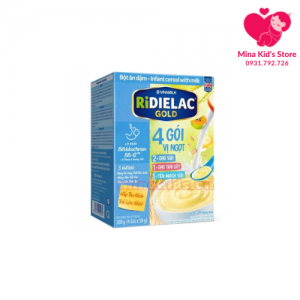 Bột ăn dặm Ridielac Gold 4 vị ngọt HG 200g