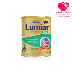 Sữa bột Lumiar Bone dinh dưỡng hỗ trợ xương khớp lon 900g