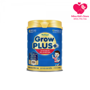 Sữa bột Nutifood Grow Plus Xanh tăng cân 900g