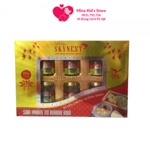 Lốc yến sào Skynest có đường - Hàm lượng yến 15% (6 lọ x 70ml)