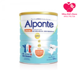 Sữa bột Alponte Grow phát triển chiều cao cho trẻ trên 1 tuổi lon 900g