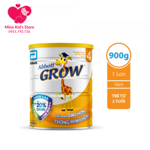 Sữa bột Abbott Grow 4 900g (trên 2 tuổi)