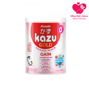 Sữa bột Aiwado Kazu Gain Gold 0+ 810g (0 - 12 tháng)