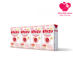 Lốc Sữa bột pha sẵn Aiwado Shizu Gold Suy Dinh Dưỡng Thấp Còi 110ml (cho bé trên 6 tháng tuổi)