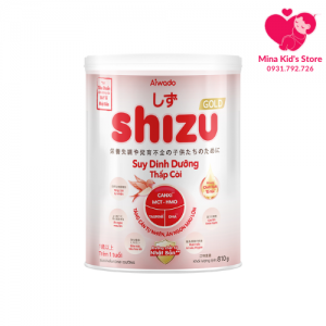 Sữa bột Shizu Suy dinh dưỡng thấp còi 1+ lon 810g (trên 1 tuổi)