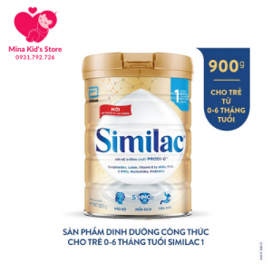 Sữa bột Similac IQ HMO Gold 1 900g (0-6 tháng)