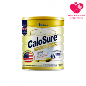 Sữa bột Calosure Gold ít đường