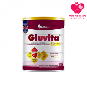 Sữa bột Gluvita Gold dành cho người tiểu đường 900g