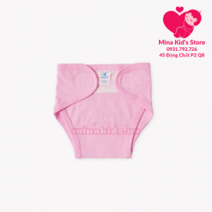 Tã vải sơ sinh dán Miomio - Set 5 cái màu hồng