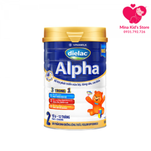 Sữa bột Dielac Alpha 2 900g (từ 6-12 tháng tuổi)