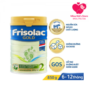 Sữa Frisolac Gold 2 850g ( từ 6-12 tháng)