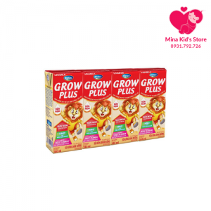 Lốc 4 hộp Sữa bột pha sẵn Dielac Grow Plus (Sữa Non) 180ml