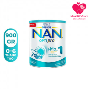 Sữa bột Nan Pro 1 -  900g ( từ 0-6 tháng)
