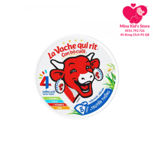 Phô mai con bò cười La Vache qui rit hộp 8 miếng