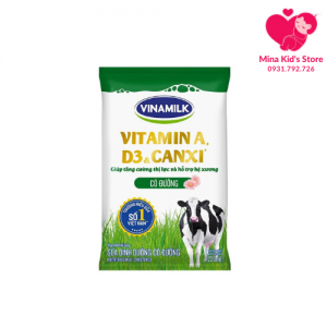 Sữa tươi Vinamilk có đường - Bịch 220ml
