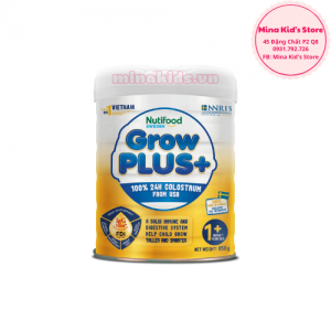 Sữa bột Nutifood Grow Plus+ Vàng 1+ (trên 1 tuổi) 850g