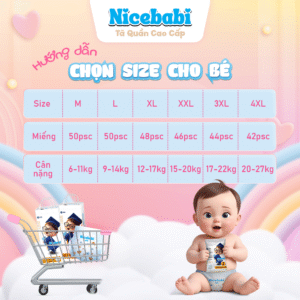 CHỌN SIZE CHO BÉ